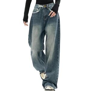 Wide Leg Baggy Jeans
